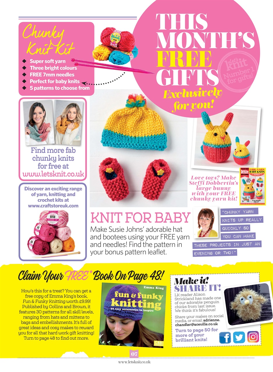 Let's Knit Preview Pages