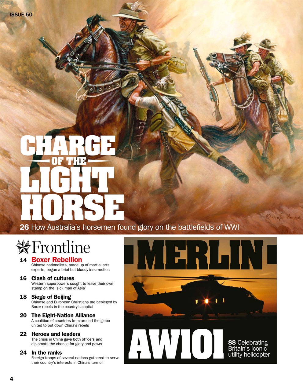 History of War Preview Pages