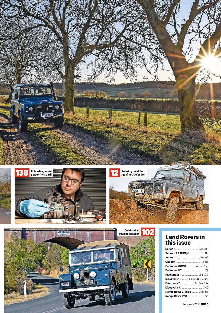 Land Rover Owner Preview Pages