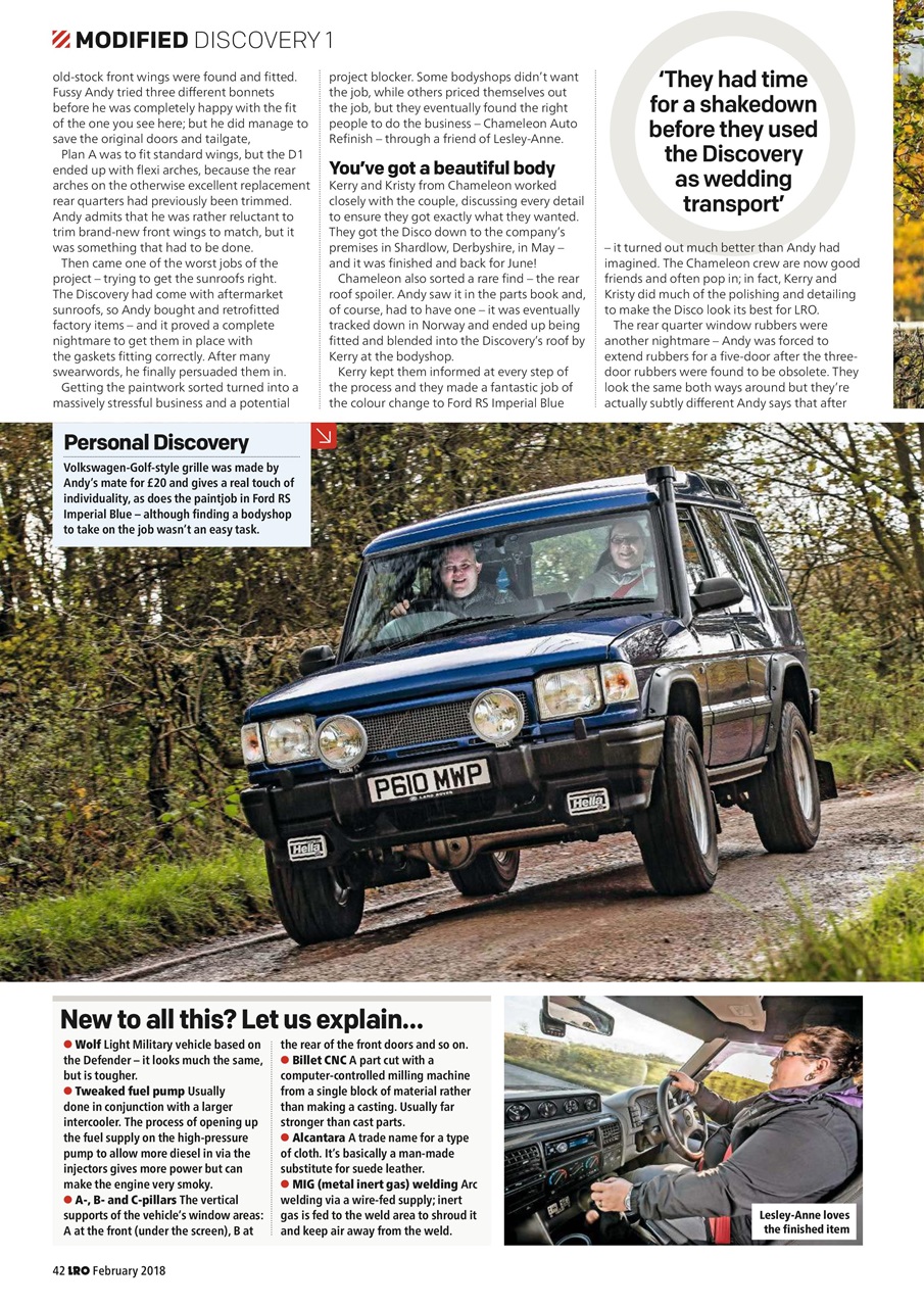Land Rover Owner Preview Pages