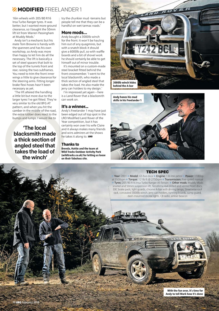 Land Rover Owner Preview Pages