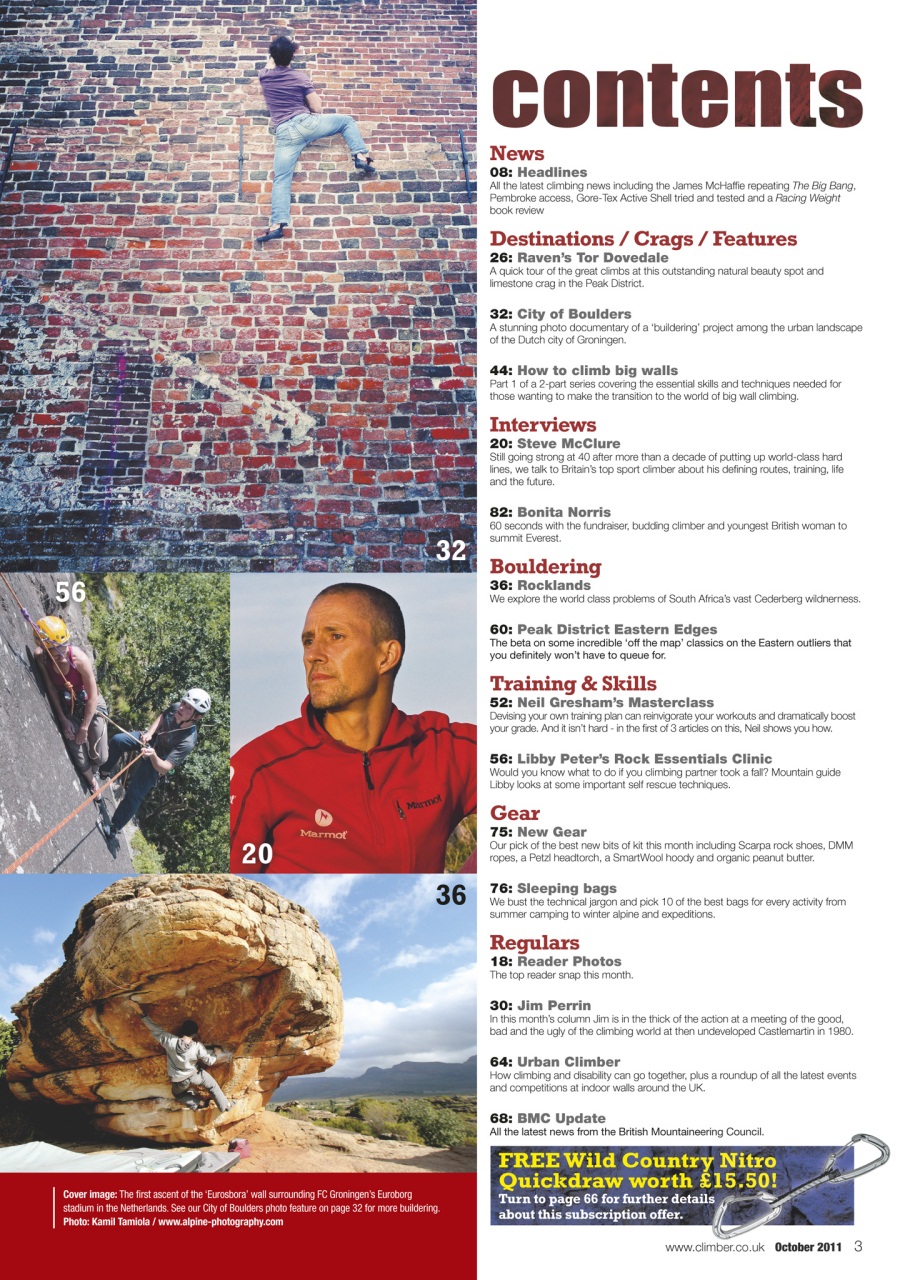 Climber Preview Pages