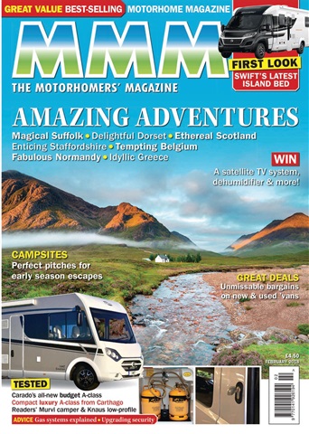 MMM magazine issue Amazing Adventures issue - February 2018