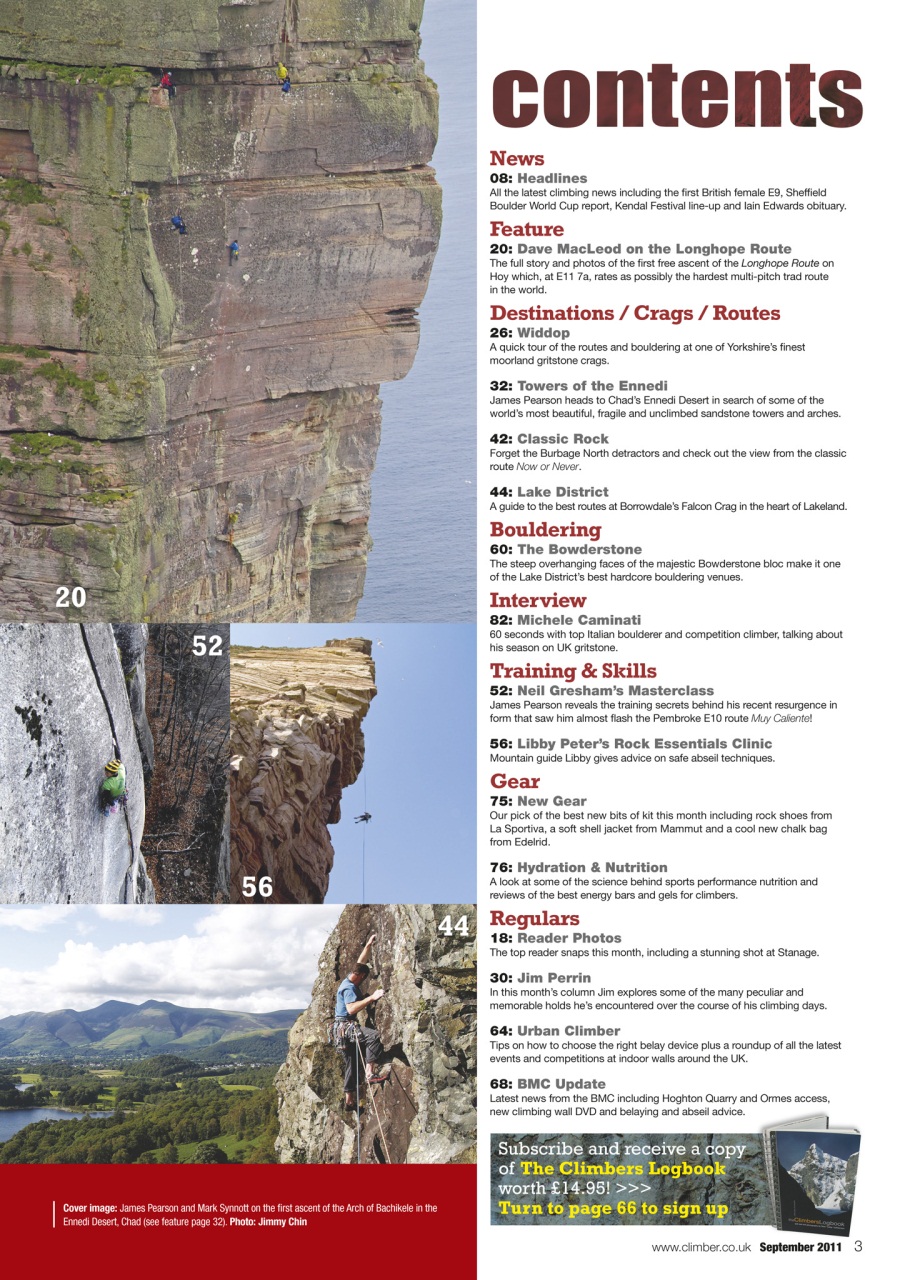 Climber Preview Pages