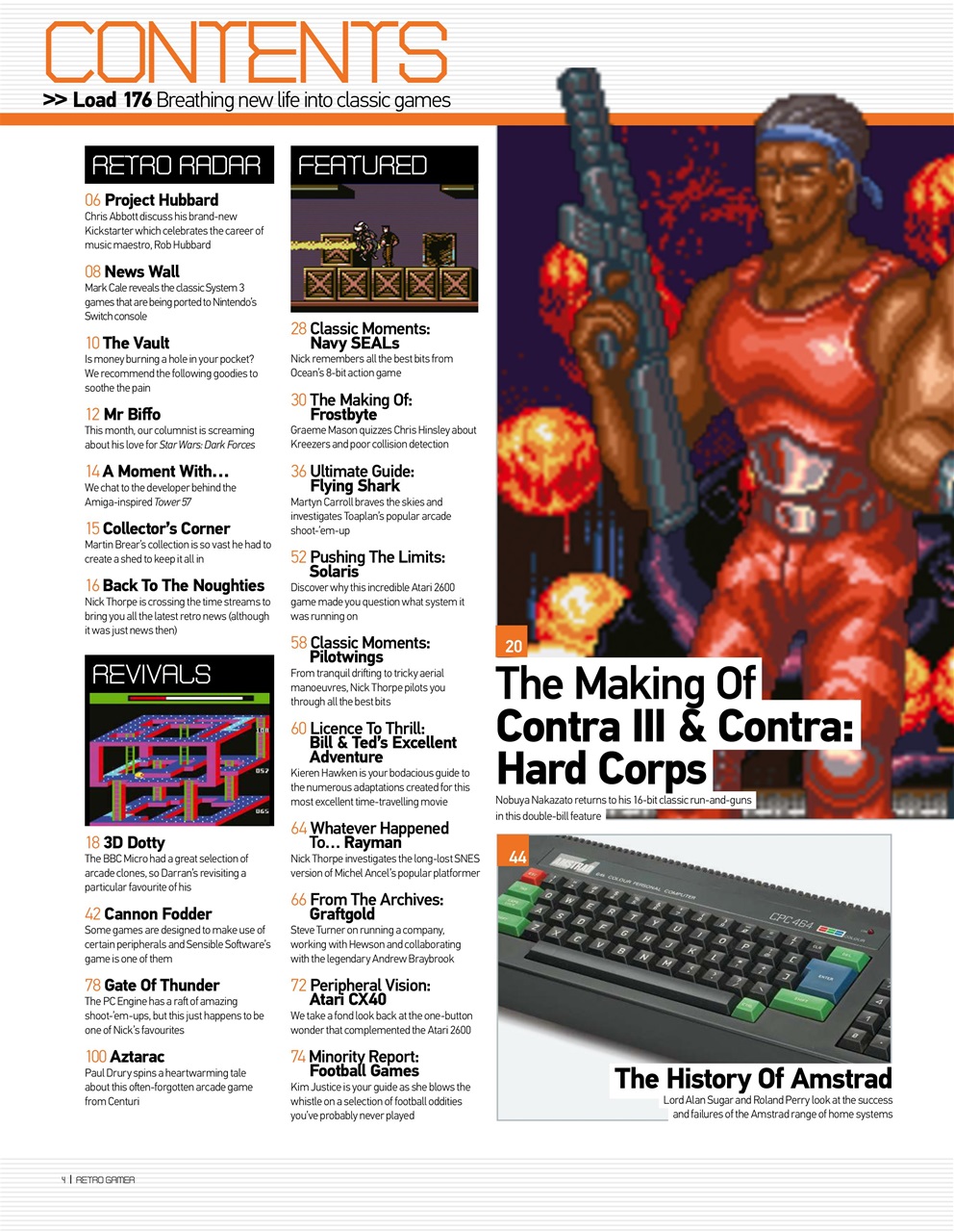 Retro Gamer Preview Pages
