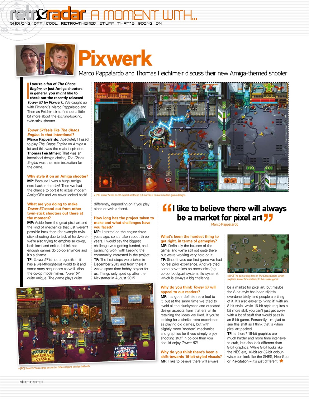 Retro Gamer Preview Pages
