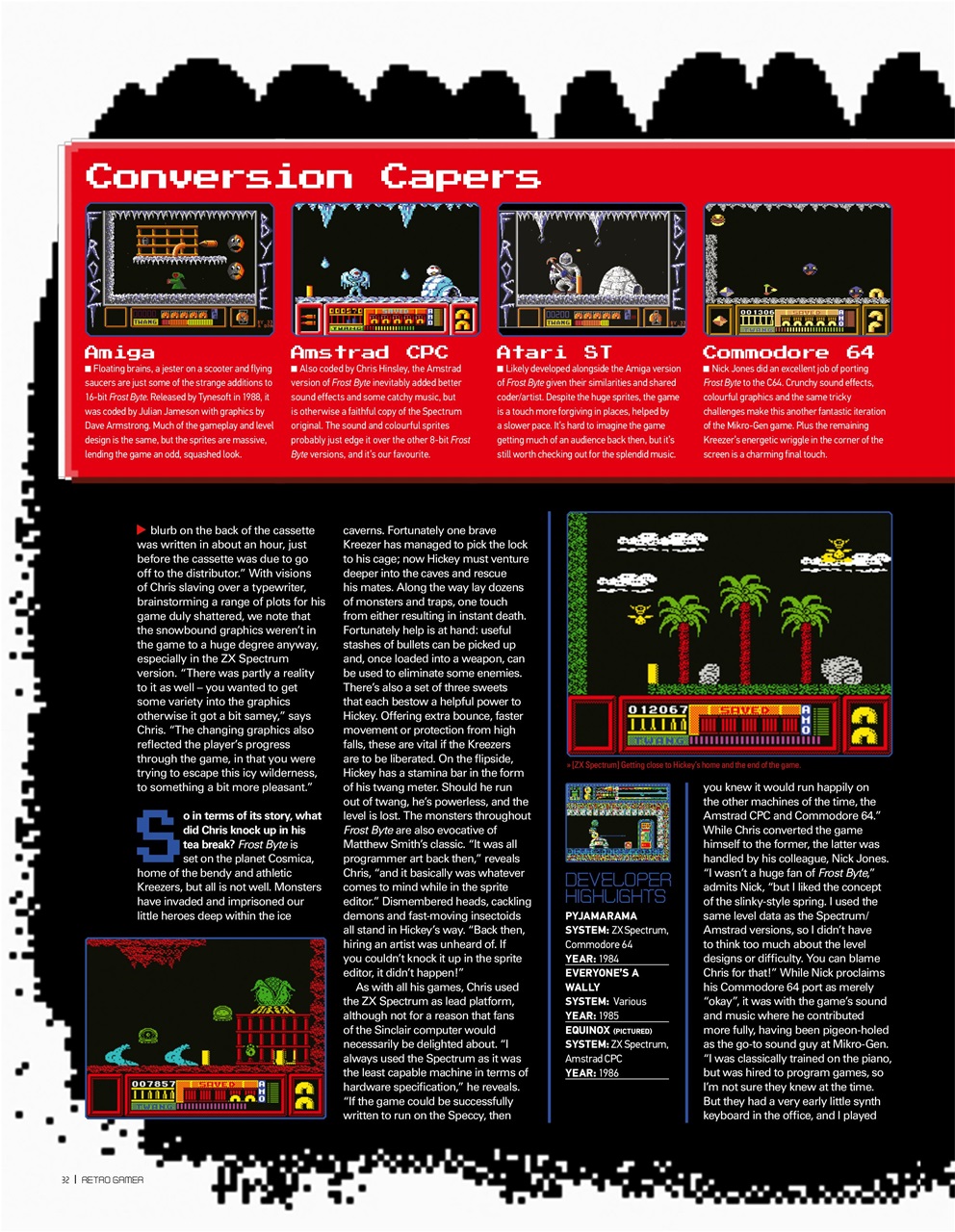 Retro Gamer Preview Pages