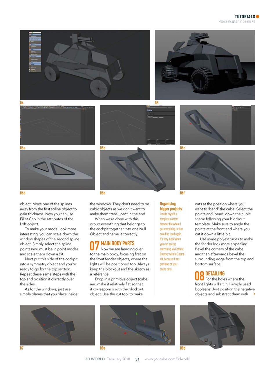 3D World Preview Pages