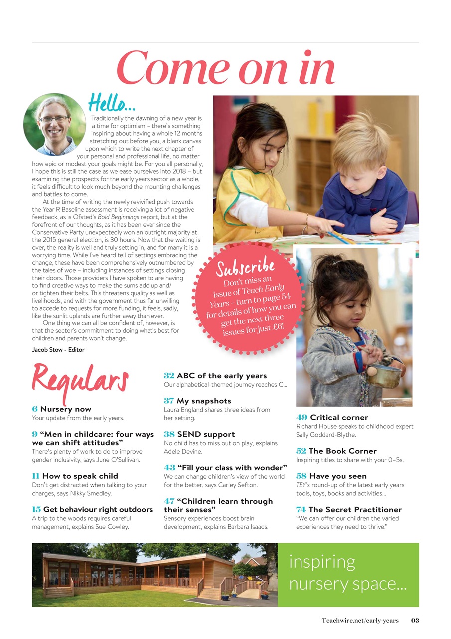 Teach Early Years Preview Pages