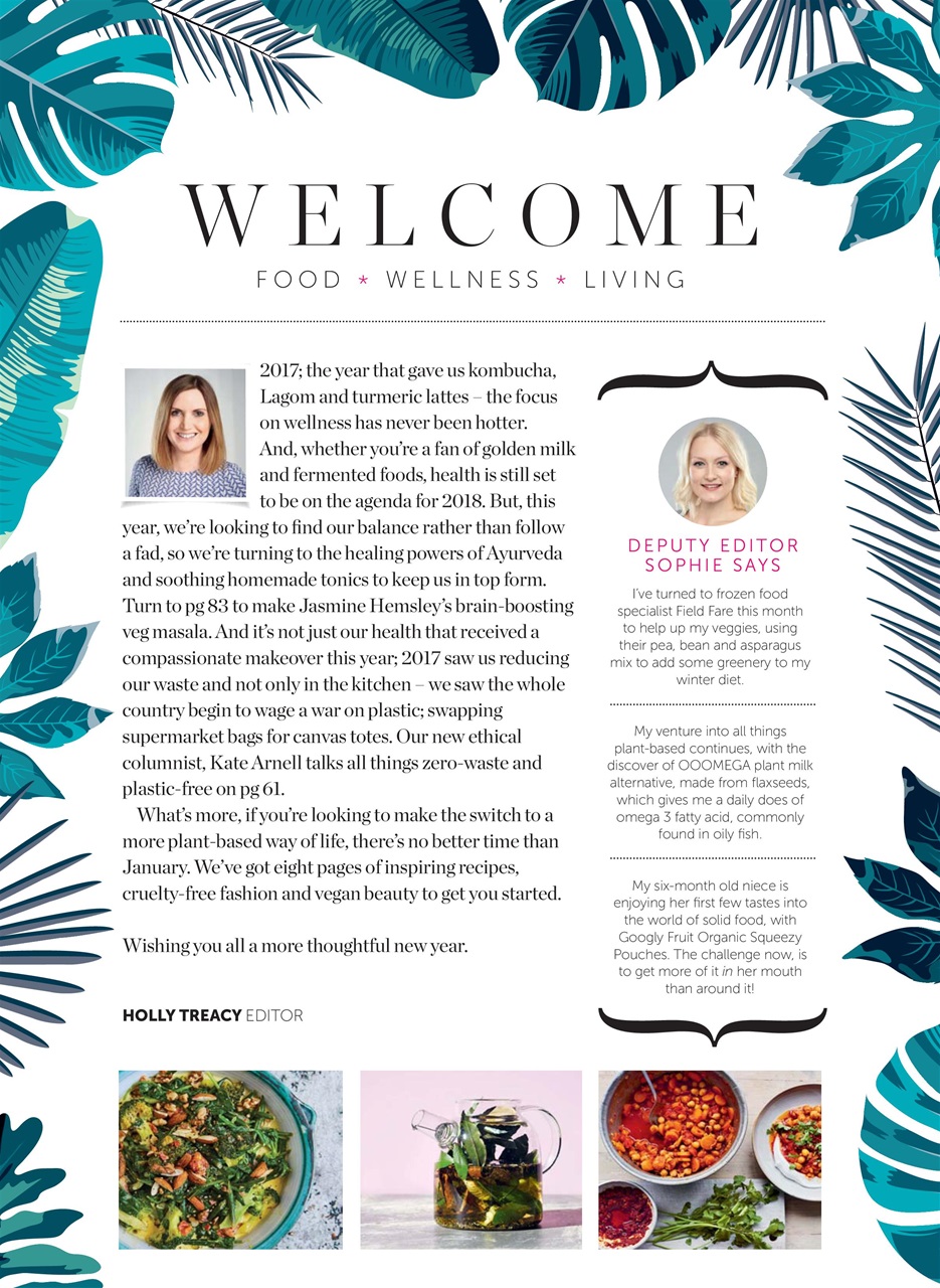 Veggie Magazine Preview Pages