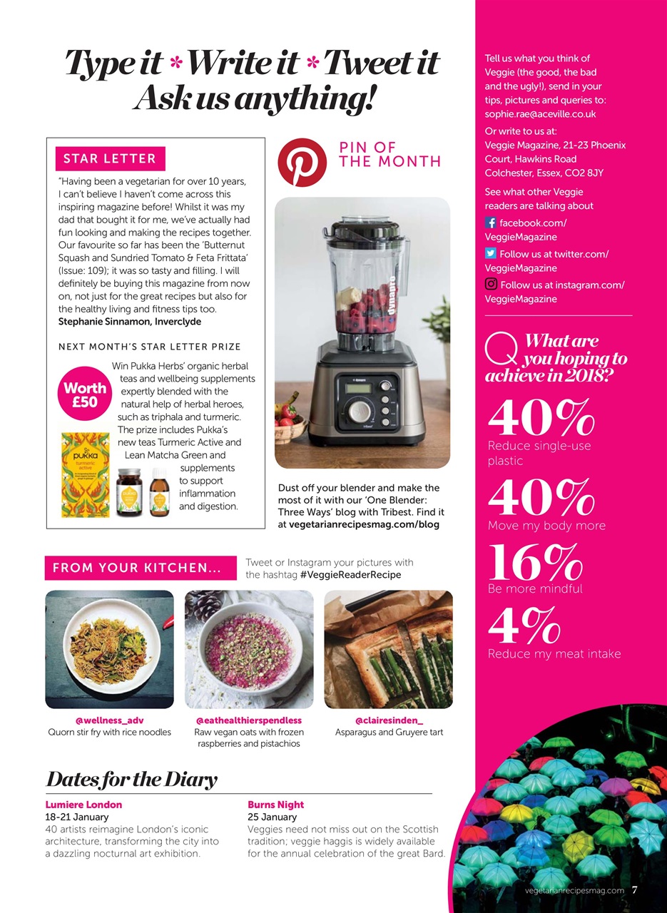 Veggie Magazine Preview Pages