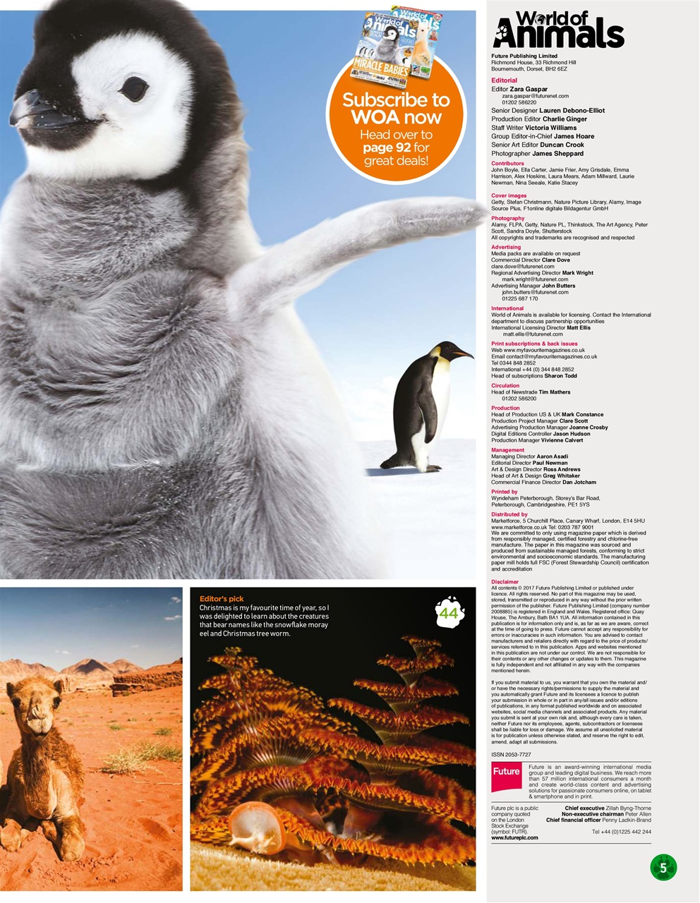 World of Animals Preview Pages