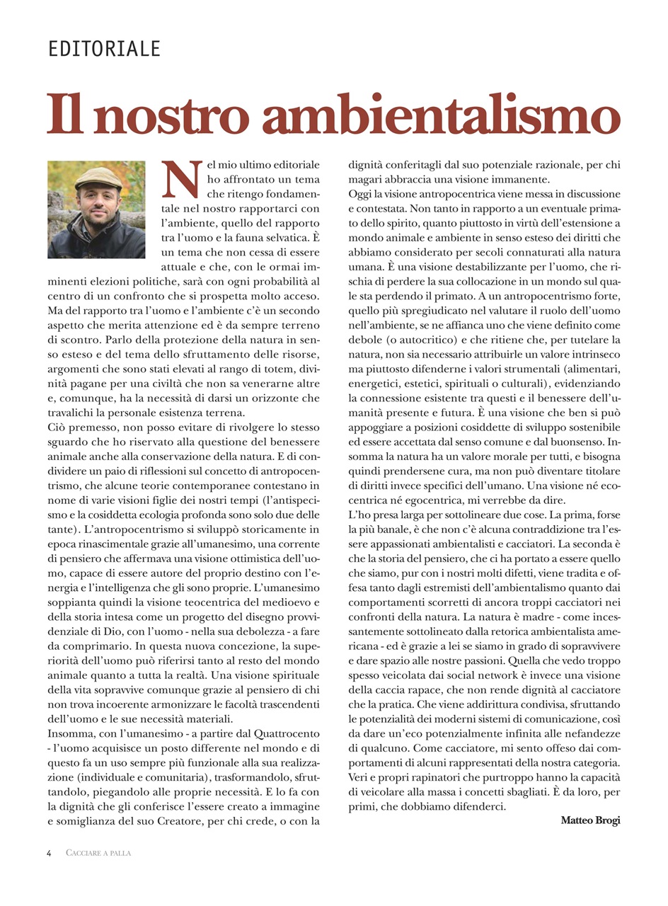 Caccia Magazine Preview Pages