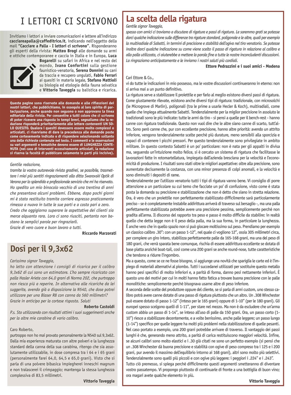 Caccia Magazine Preview Pages