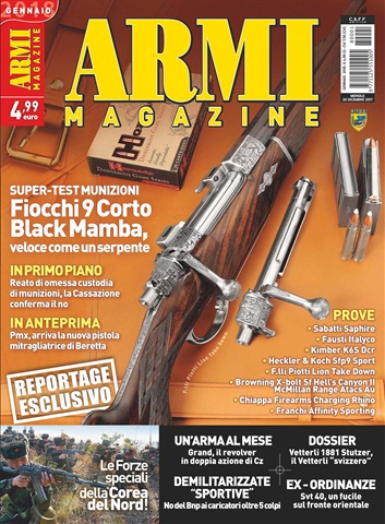 ARMI MAGAZINE issue Gennaio 2018