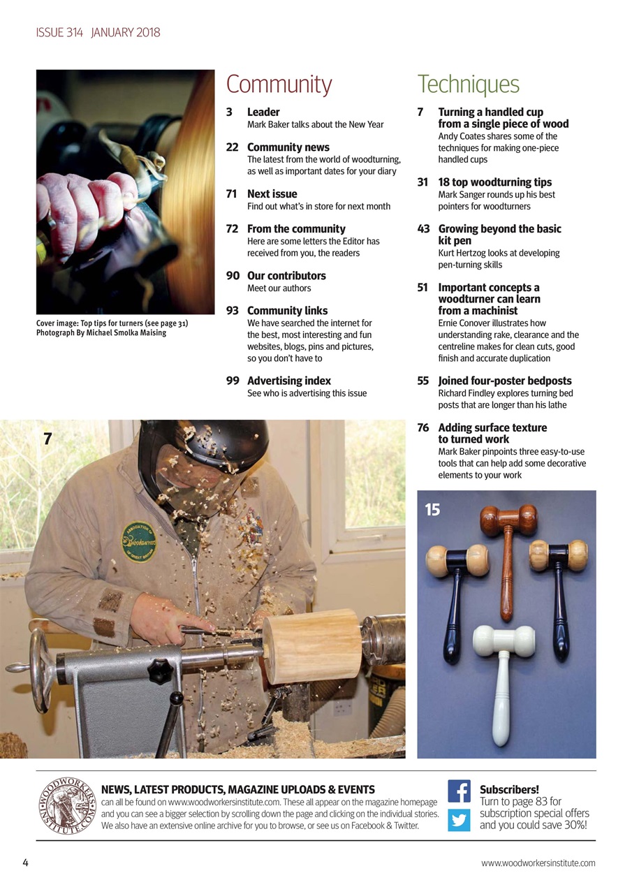 Woodturning Preview Pages