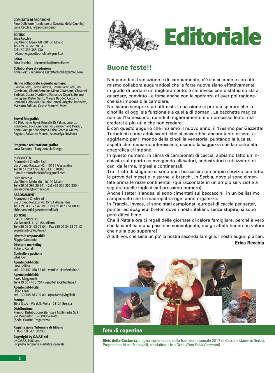 La Gazzetta Della Cinofilia Venatoria Preview Pages