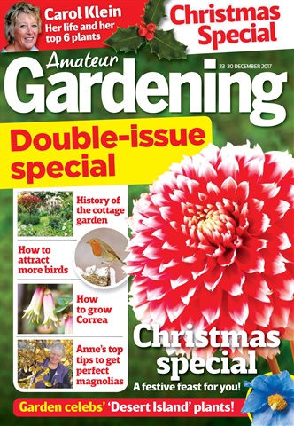 Amateur Gardening issue 23 - 30th December 2017