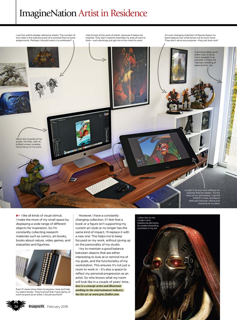ImagineFX Preview Pages