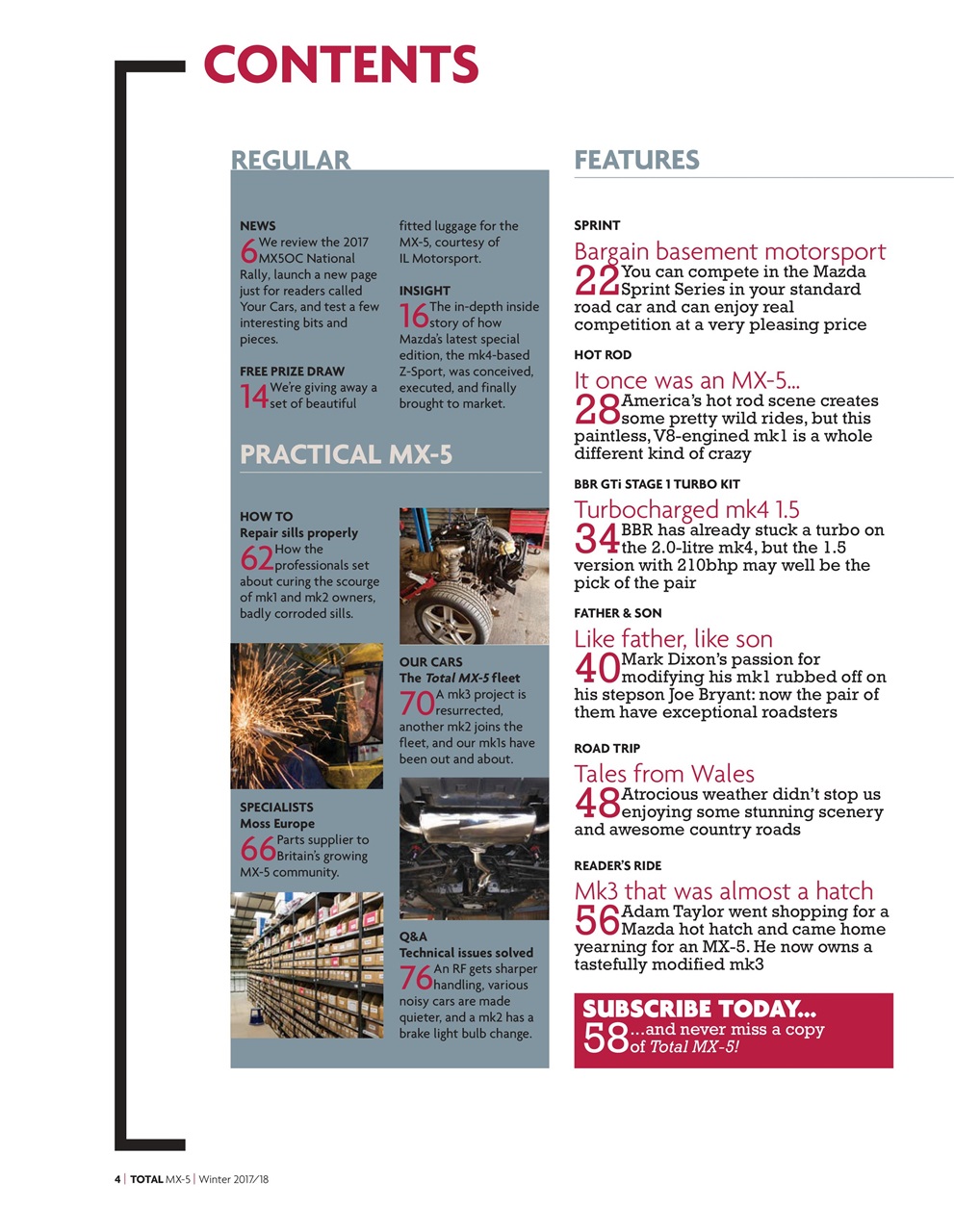 Total MX-5 Preview Pages