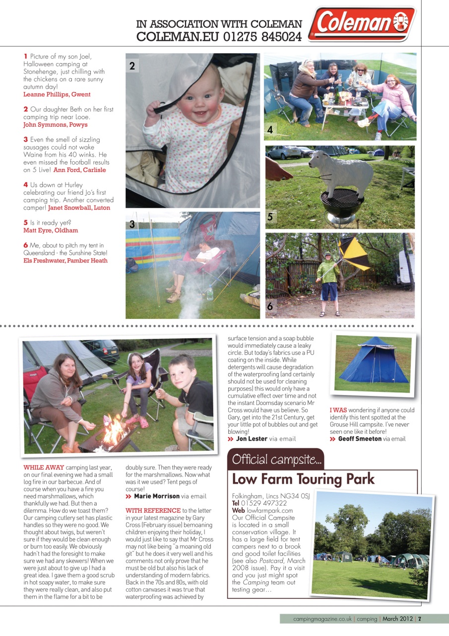 Camping Preview Pages