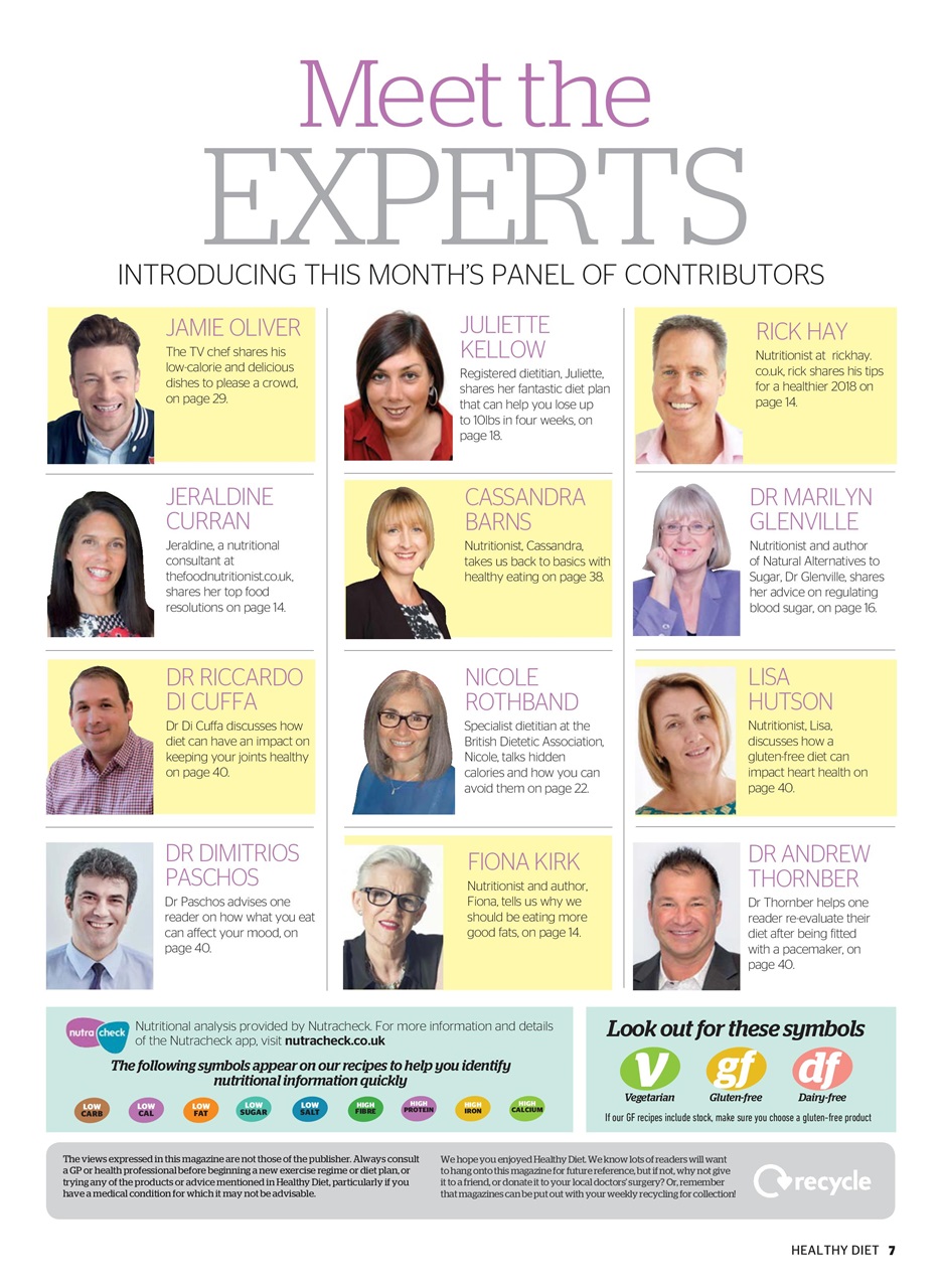 Healthy Diet Preview Pages