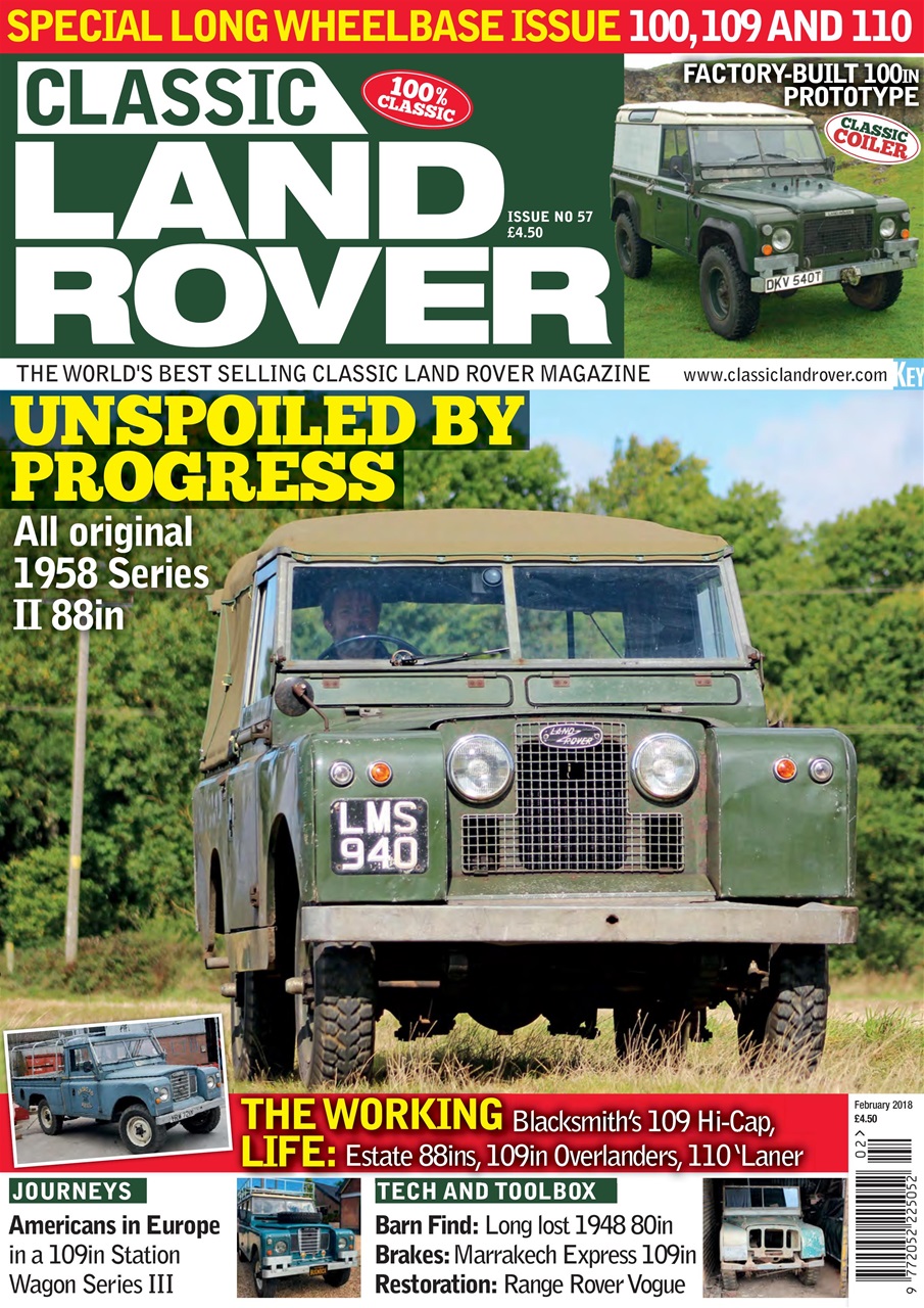 Classic Land Rover Magazine Preview Pages