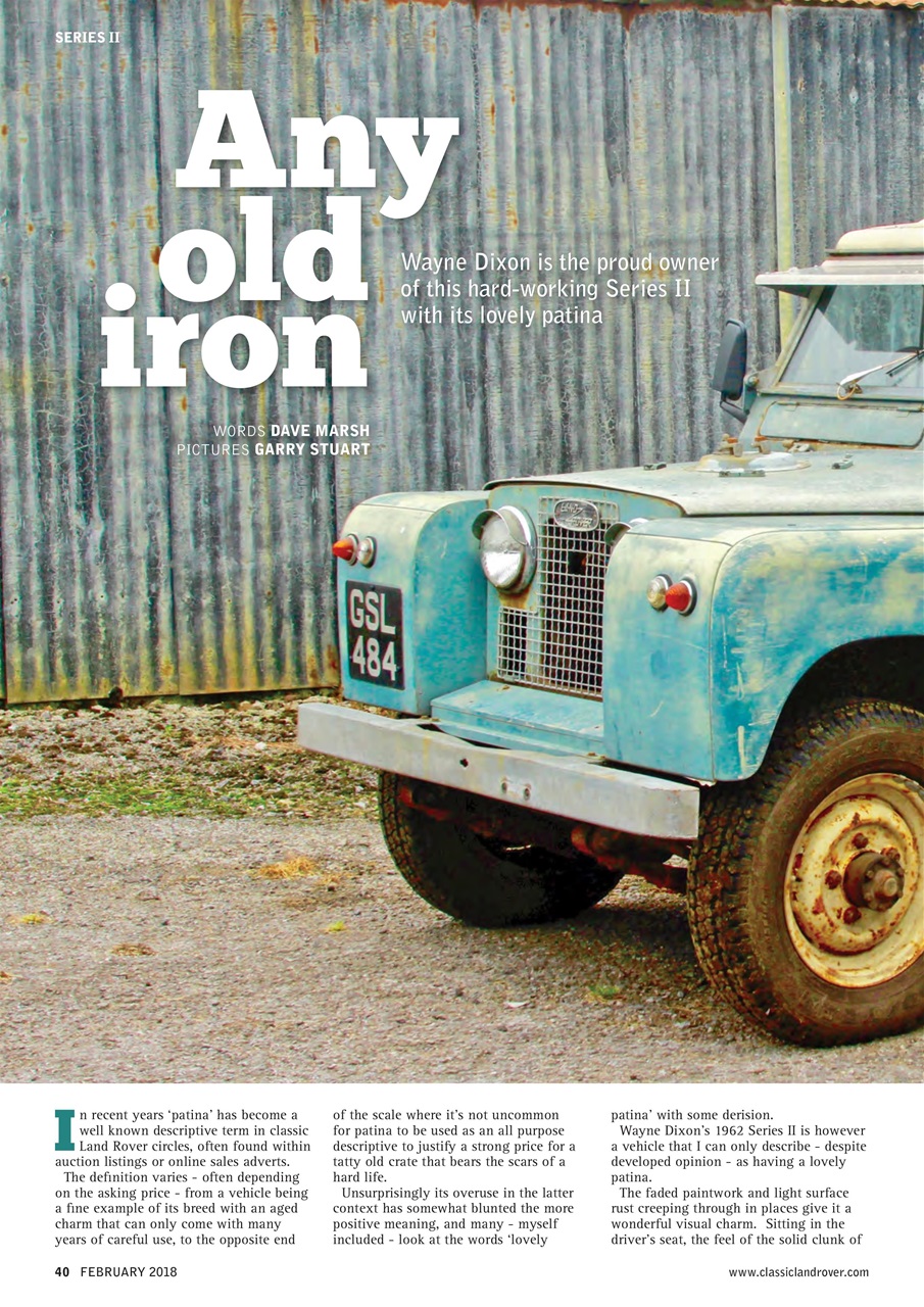 Classic Land Rover Magazine Preview Pages