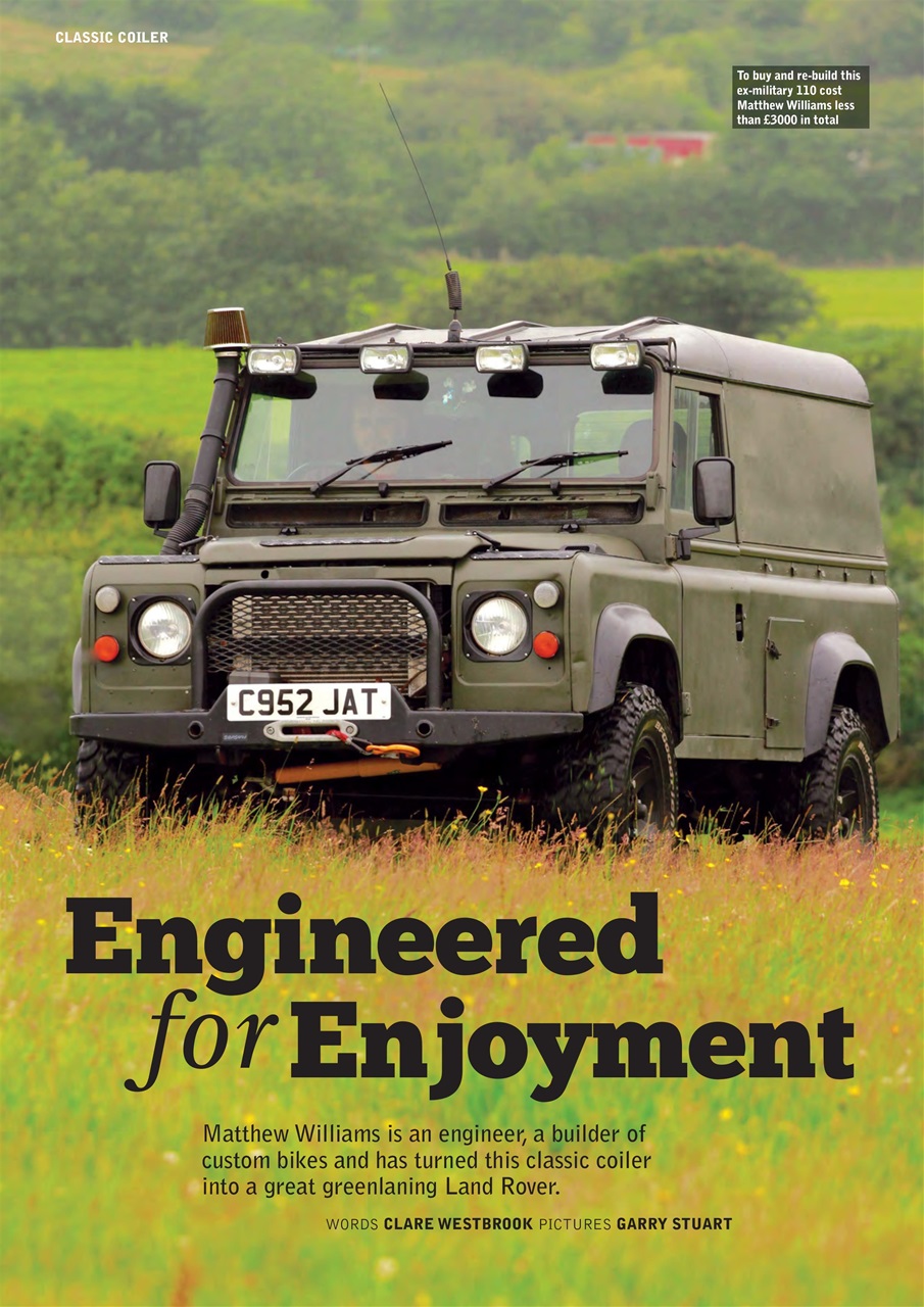 Classic Land Rover Magazine Preview Pages
