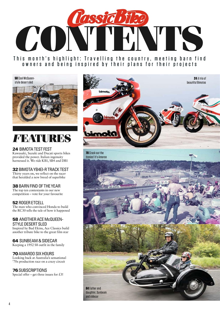 Classic Bike Preview Pages