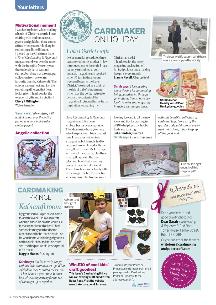 Cardmaking & Papercraft Preview Pages