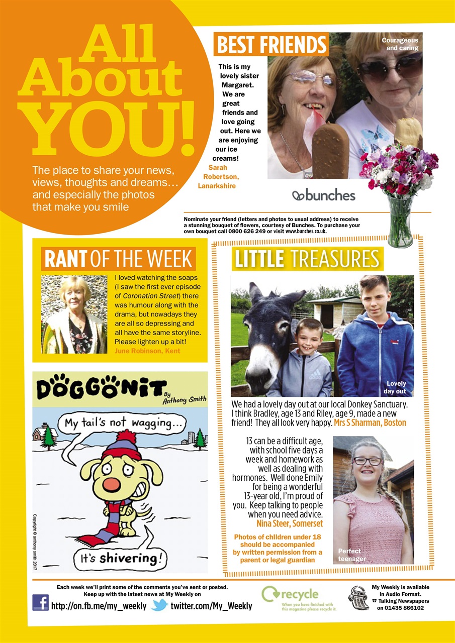 My Weekly Preview Pages