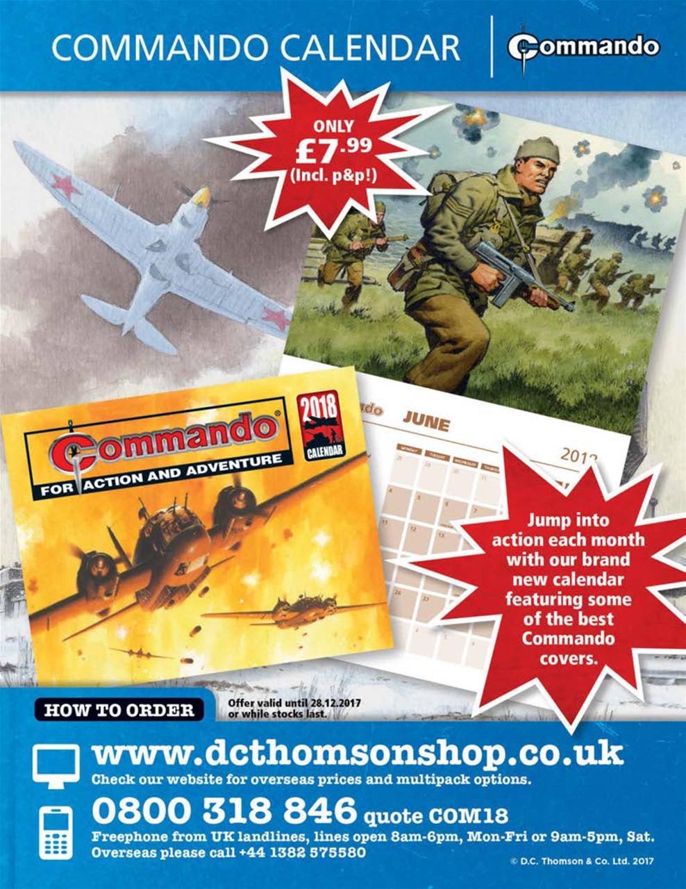 Commando Preview Pages