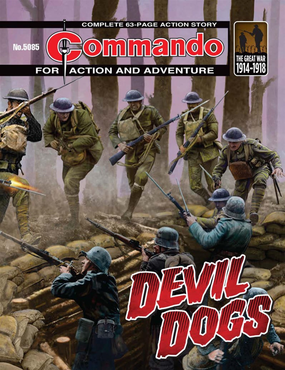 Commando Preview Pages