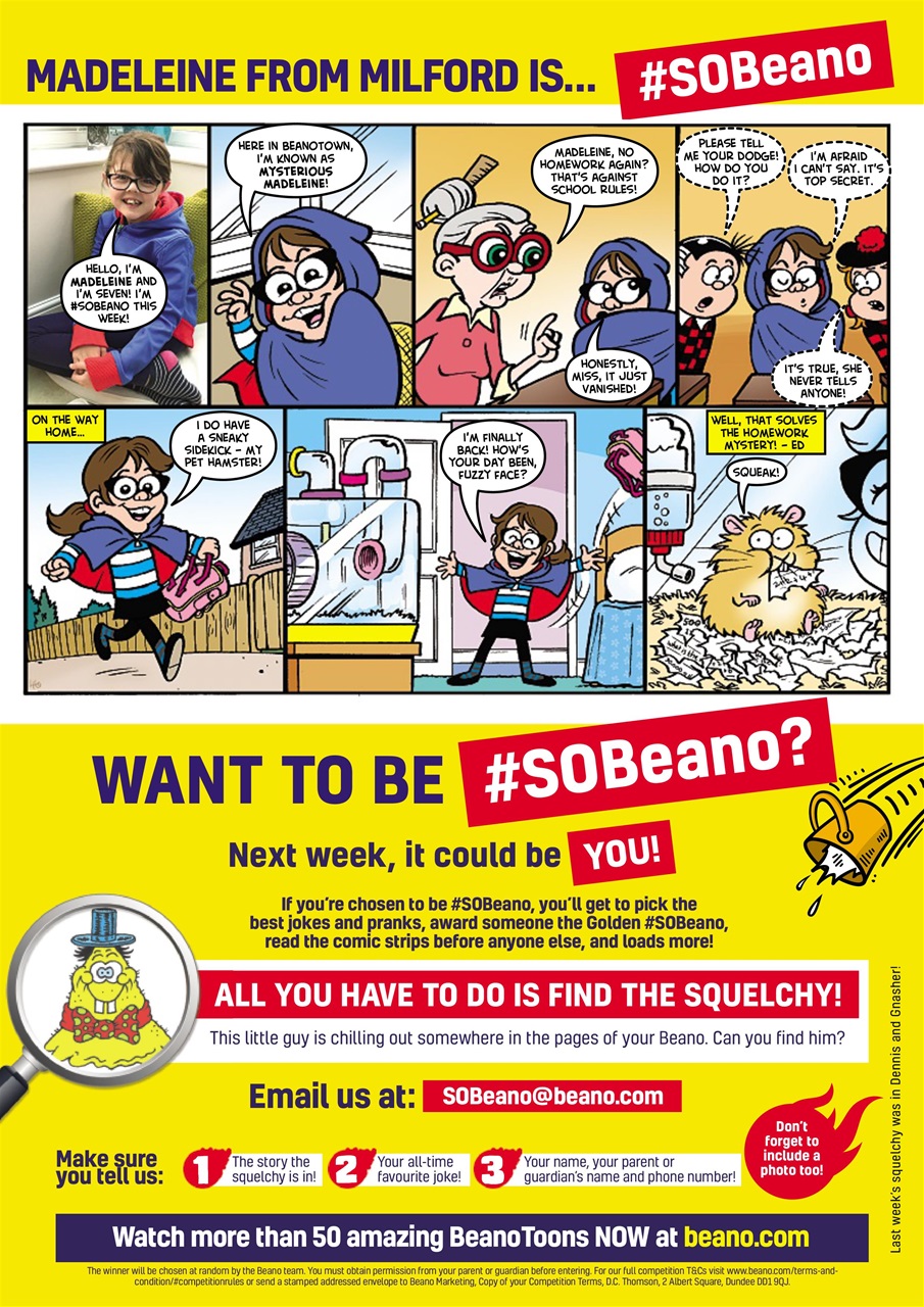 Beano Preview Pages