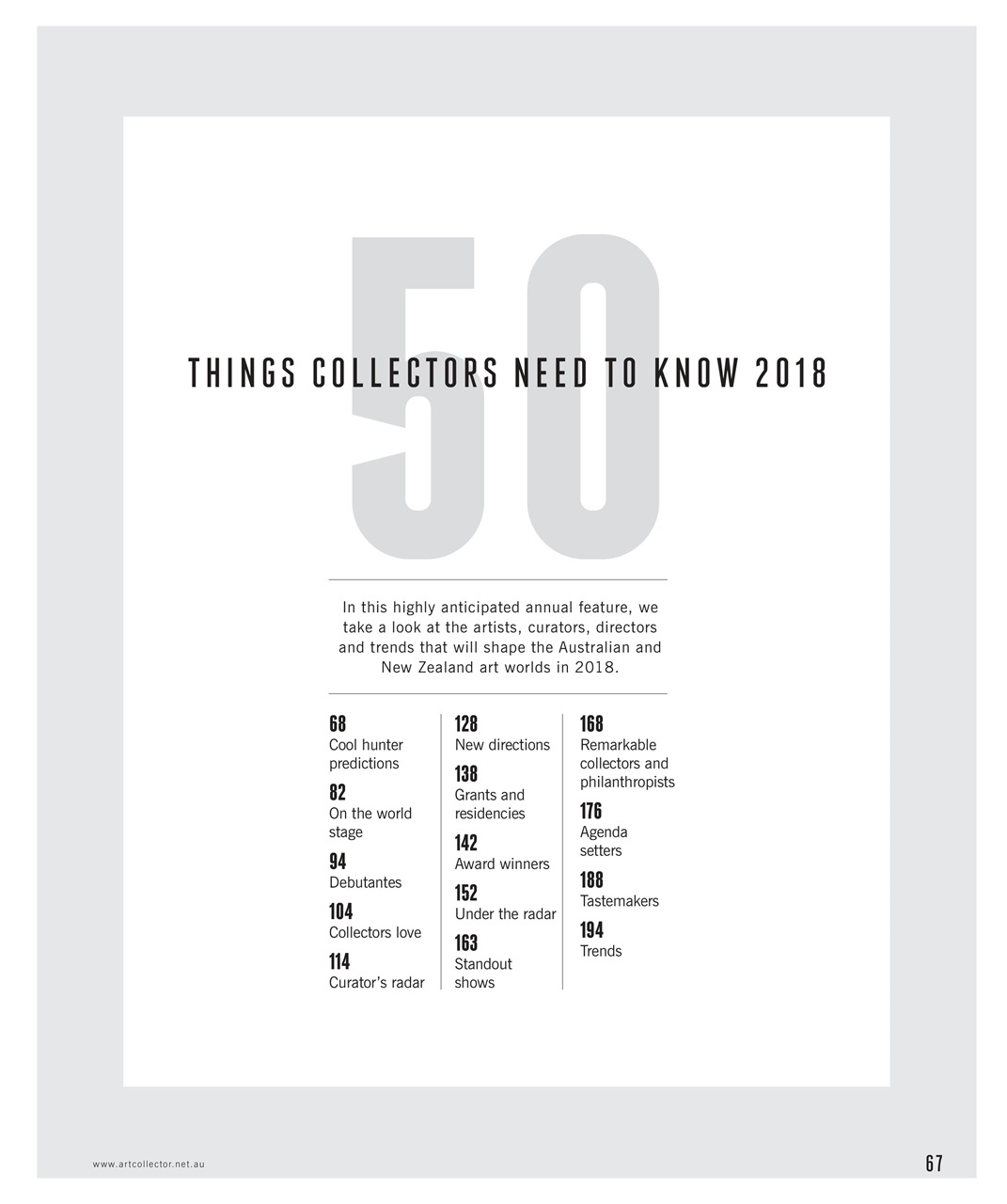 Art Collector Preview Pages