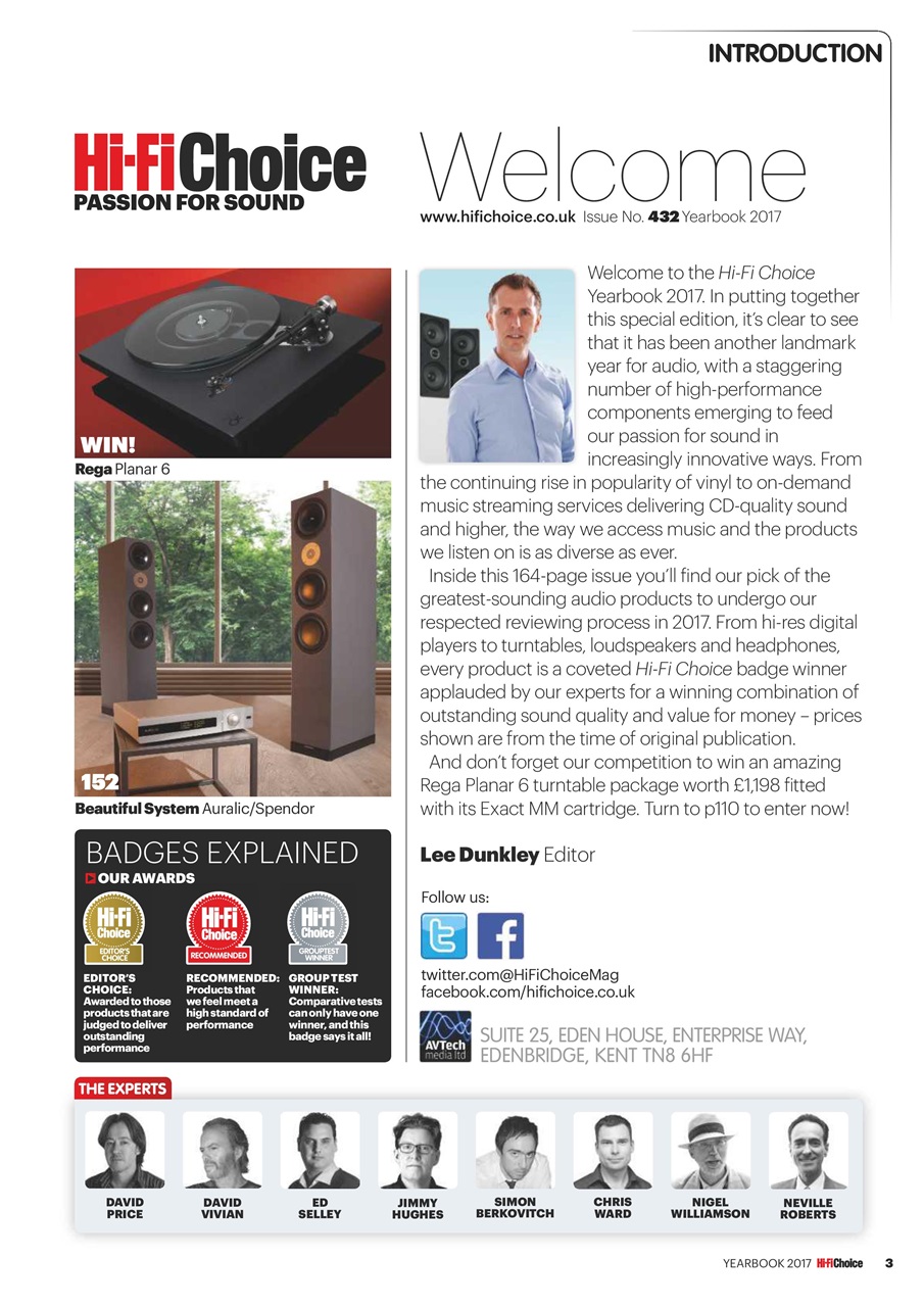 Hi-Fi Choice Preview Pages