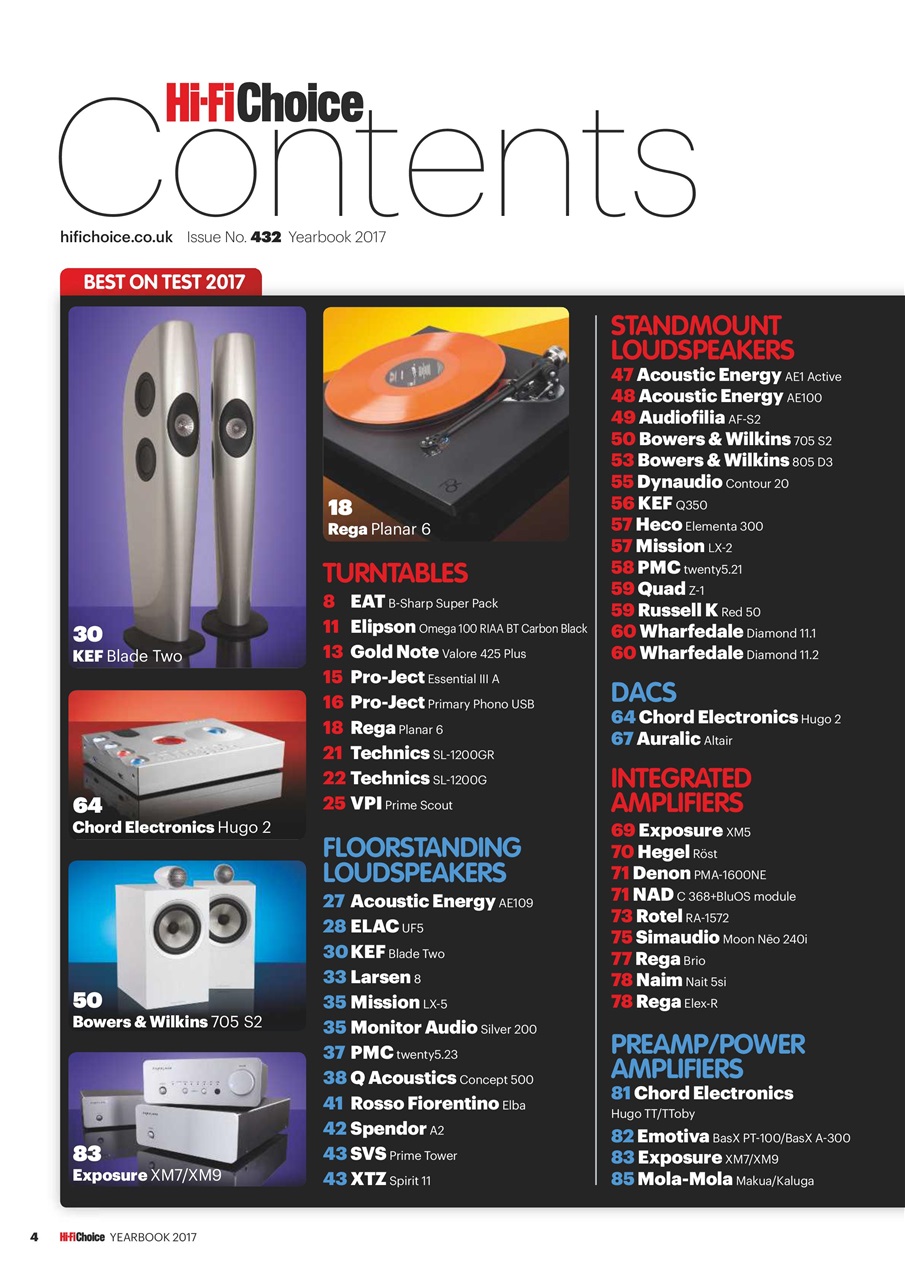 Hi-Fi Choice Preview Pages