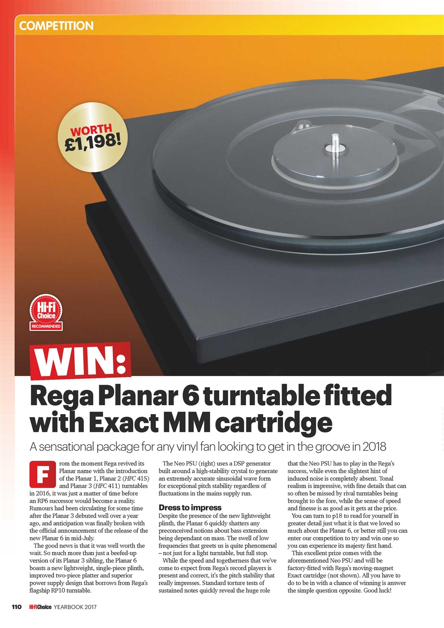 Hi-Fi Choice Preview Pages