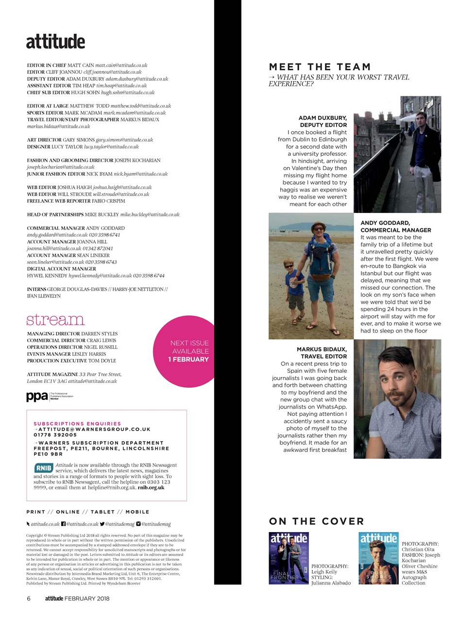 Attitude Preview Pages