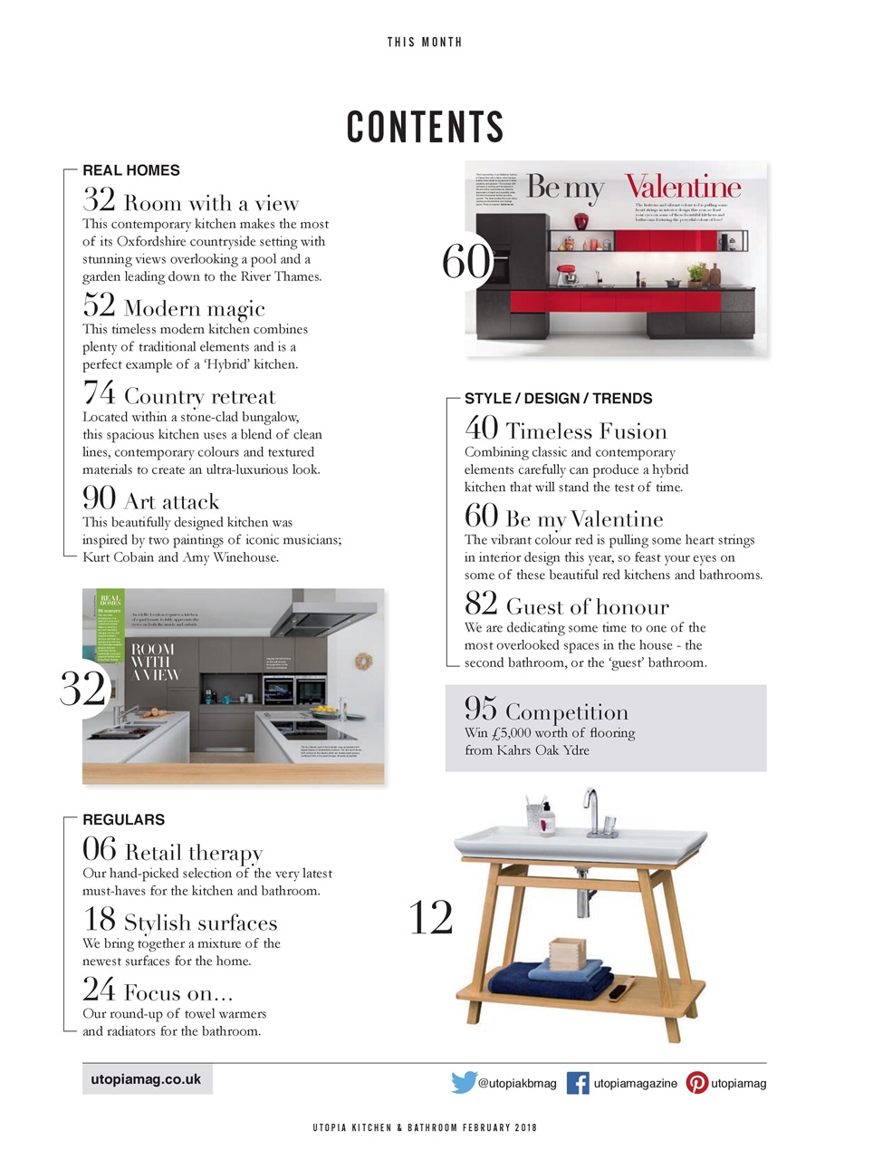 Utopia Kitchen & Bathroom Preview Pages