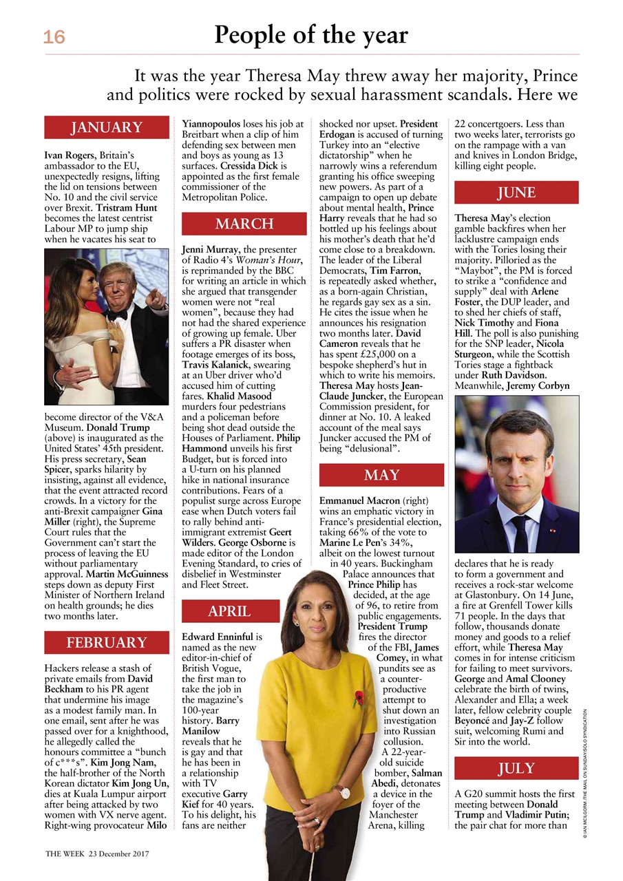 The Week Preview Pages