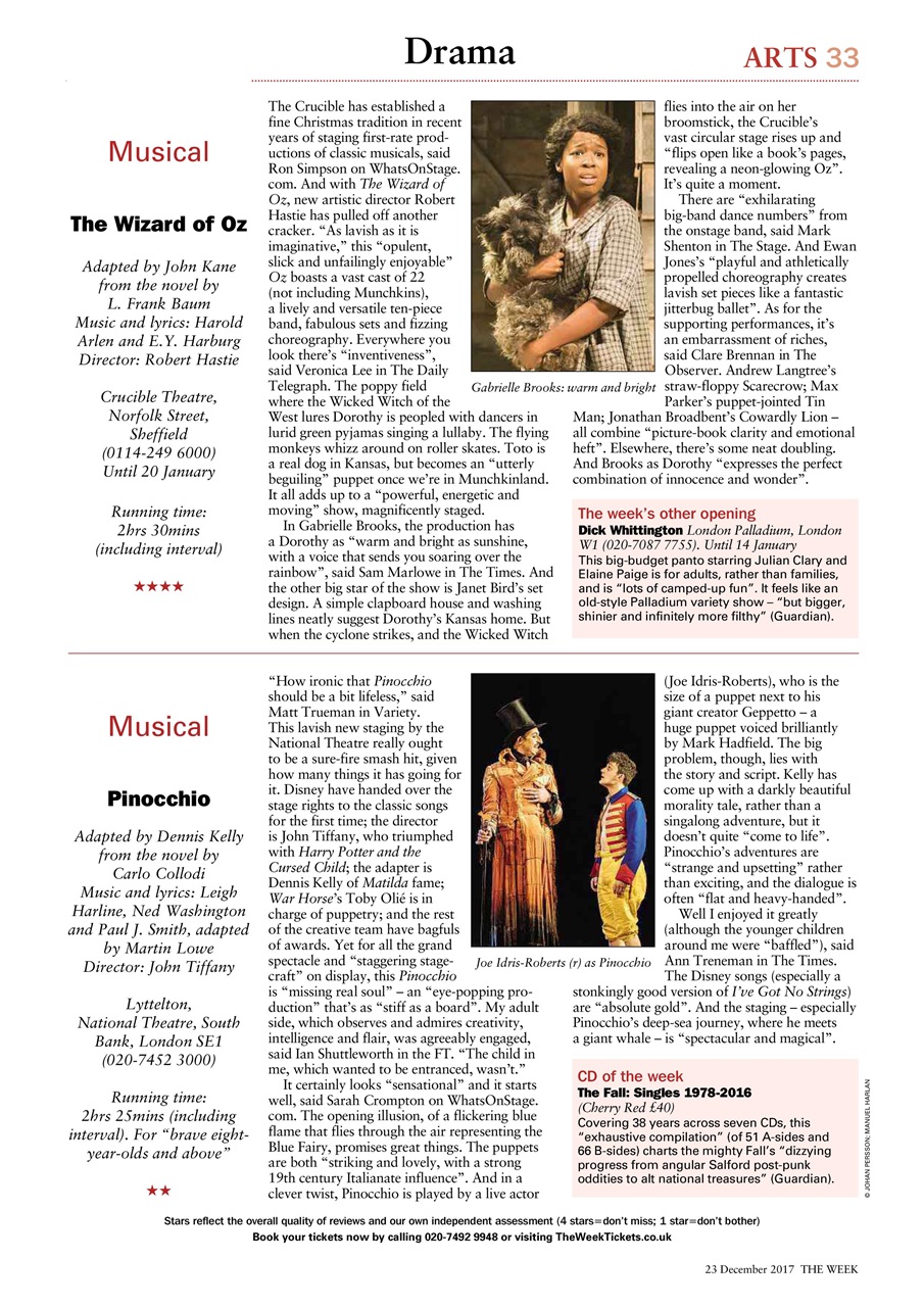 The Week Preview Pages