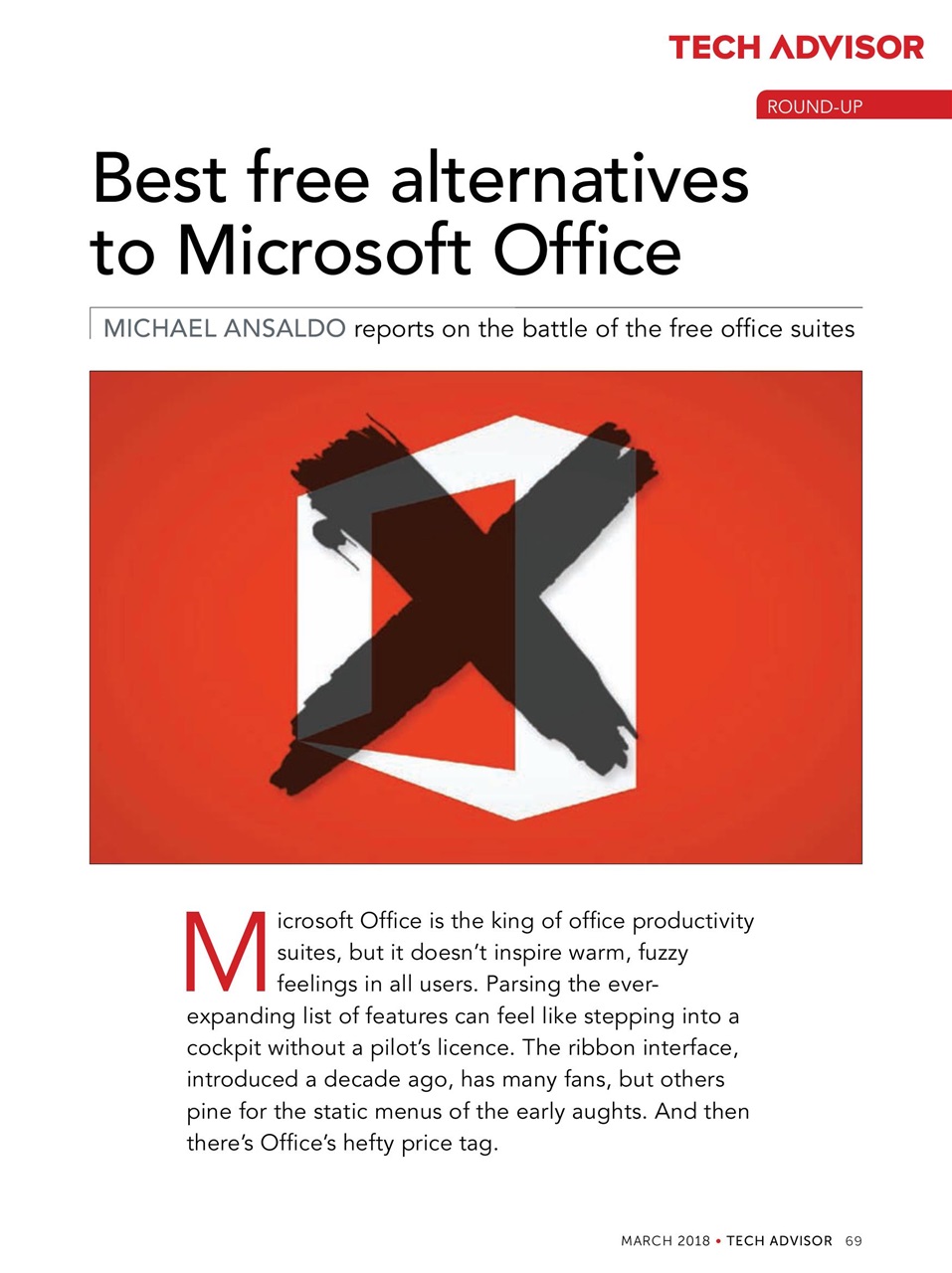 Tech Advisor Preview Pages