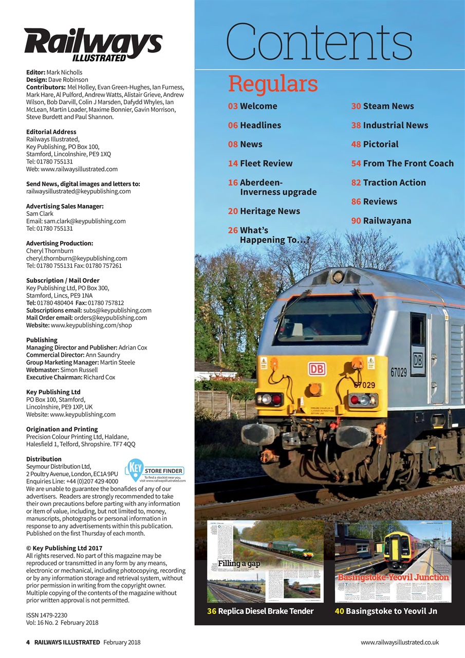 Railways Illustrated Preview Pages