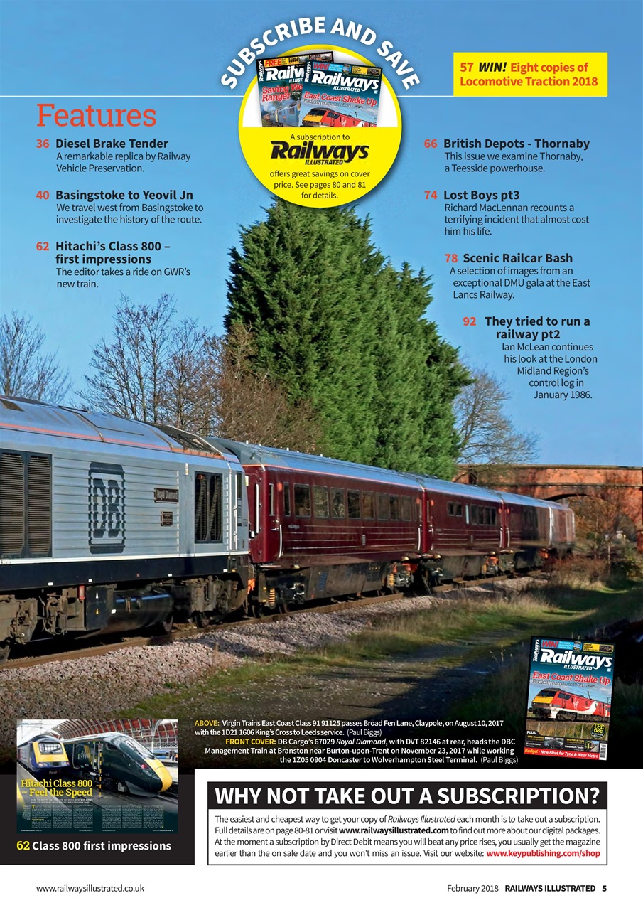 Railways Illustrated Preview Pages