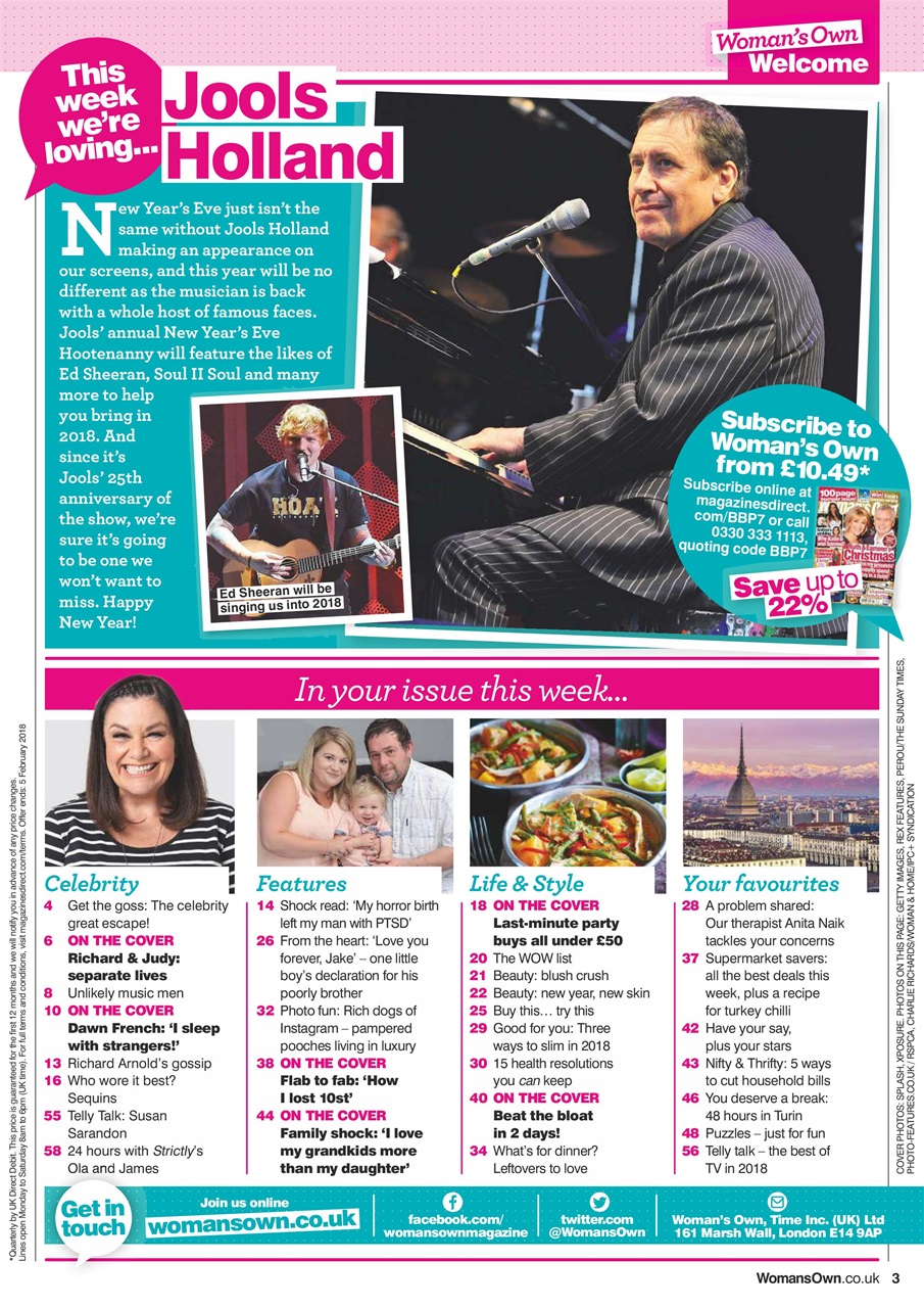 Woman's Own Preview Pages