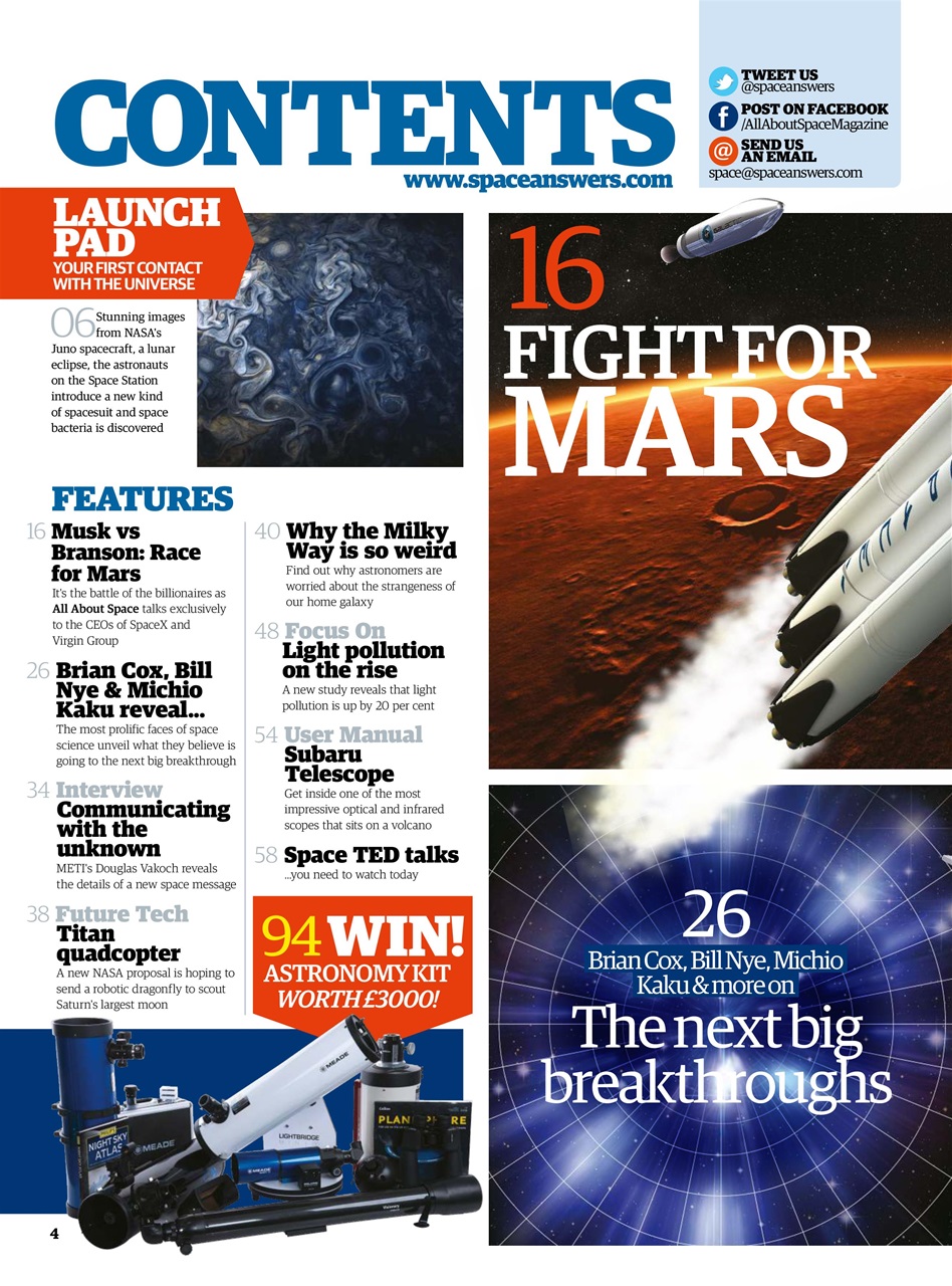 All About Space Preview Pages