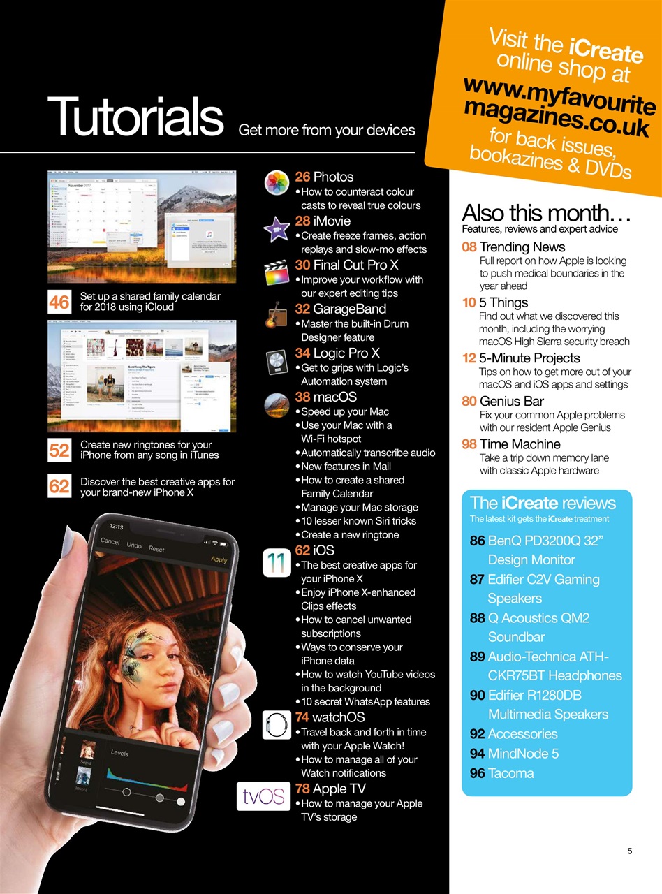 iCreate Preview Pages