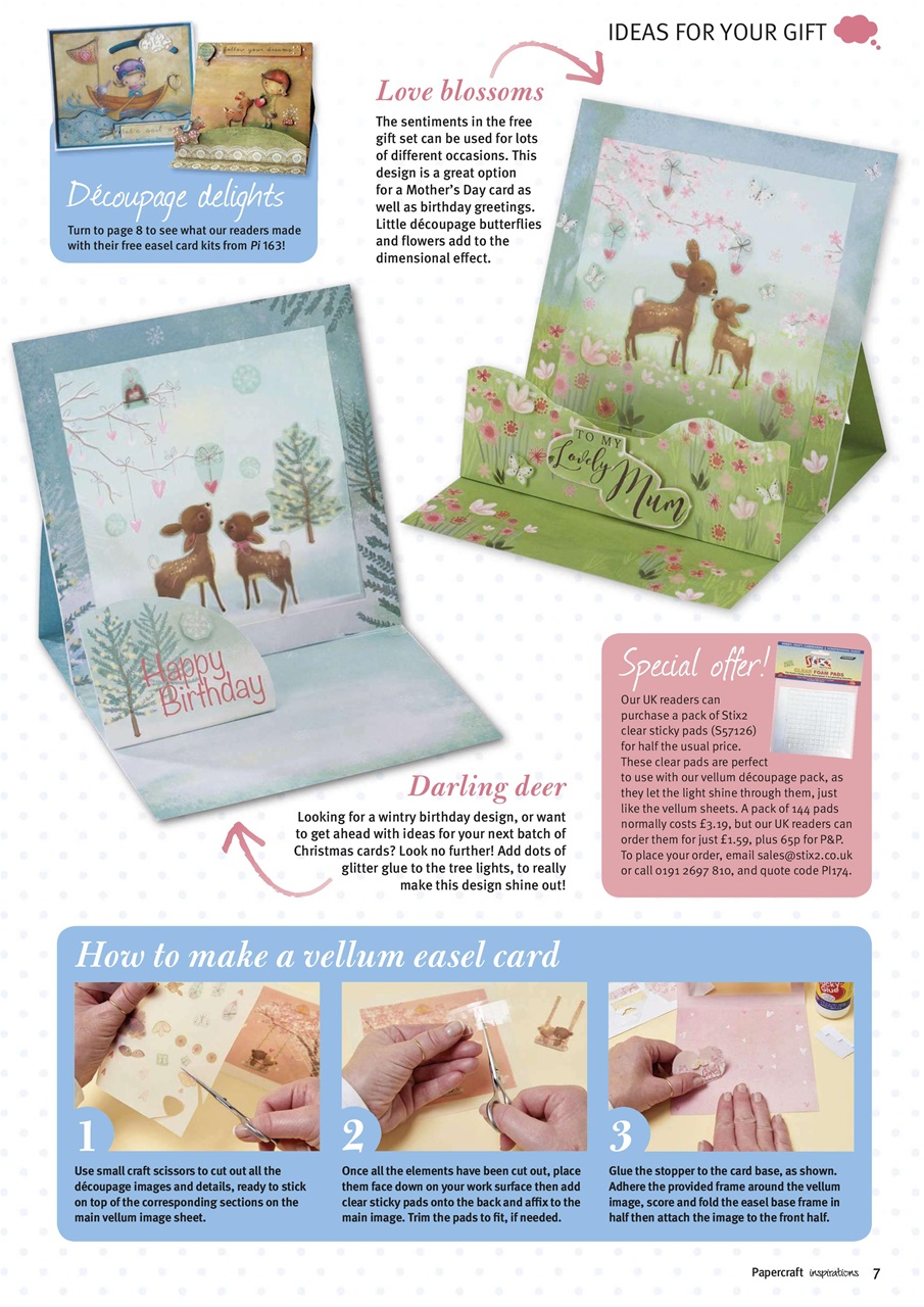 Papercraft Inspirations Preview Pages